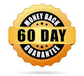 60 day money back guarantee